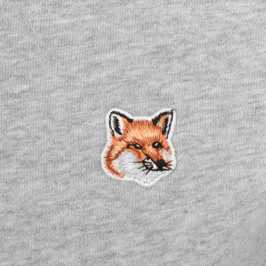 M*u様 Maison Kitusne FOX HEAD SWEATSHIRT Maison Kitsune Fox Head Sweatshirt Grey | Mainline Menswear